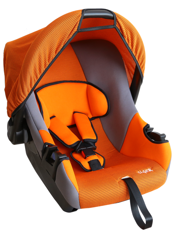 Купить запчасть SIGER - KRES0069 Детское автомобильное кресло SIGER "Эгида" оранжевый, 0-1,5 лет, 0-13 кг, группа 0+
