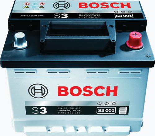 Купить запчасть BOSCH - 0092S30010 Аккумулятор автомобильный BOSCH S3 0 092 S30 010 41 Ач