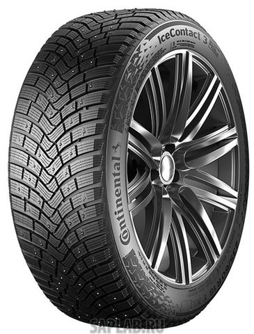 Купить CONTINENTAL 0347393 Шины Continental 225/60R16 102T XL IceContact 3 TL FR TA (шип.)