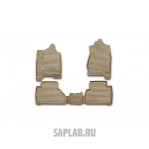 Купить Element CARCDL00001B Коврики 3D в салон CADILLAC Escalade, 01/2015->, 4 шт. (полиуретан, бежевые)