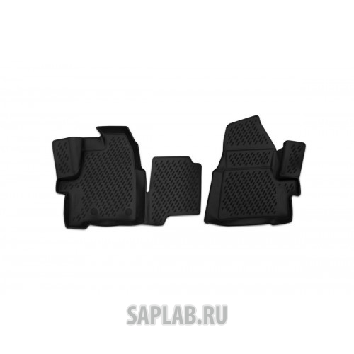 Купить Element CARFRD00019K Коврики 3D в салон FORD Tourneo Custom (1+2 seats), 2013-> , 2 шт. (полиуретан)