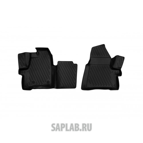Купить Element CARFRD00021K Коврики 3D в салон FORD Tourneo Custom (1+1 seats), 2013-> , 2 шт. (полиуретан)