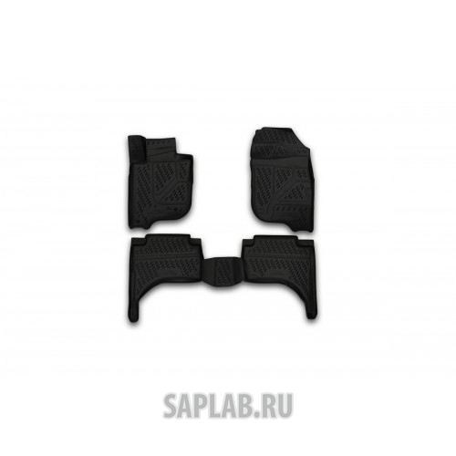 Купить Element CARMIT00001 Коврики 3D в салон MITSUBISHI L200, 2015->, 4 шт. (полиуретан)