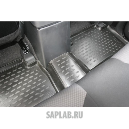 Купить Element CARMIT00003 Коврики 3D в салон MITSUBISHI L200, 2015->, Бюджетная комплектация, 4 шт. (полиуретан)