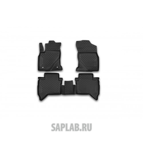 Купить Element CARTYT00001 Коврики в салон TOYOTA Hilux, 08/2015->, 4 шт. (полиуретан)