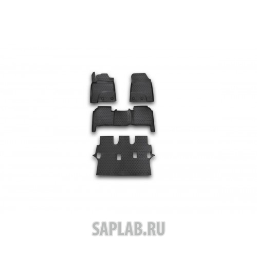 Купить Element NLC2923210K Коврики в салон LEXUS LX570, 2012-> 7 мест, 4 шт. (полиуретан)