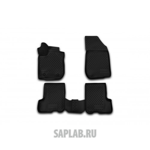 Купить Element NLC3D4132210K Коврики 3D в салон RENAULT Sandero/Sandero Stepway, 2014->, 4 шт. (полиуретан)