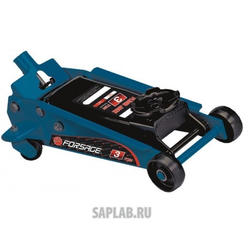 Купить Forsage TH33007 Домкрат подкатной 3 т усиленный (h min 133мм, h max 465мм,2 поршня)