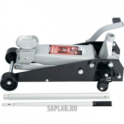 Купить MATRIX 51045 Домкрат гидравлический подкатный, 3,5 т, h подъема 145–490 мм, с педалью// MATRIX MASTER