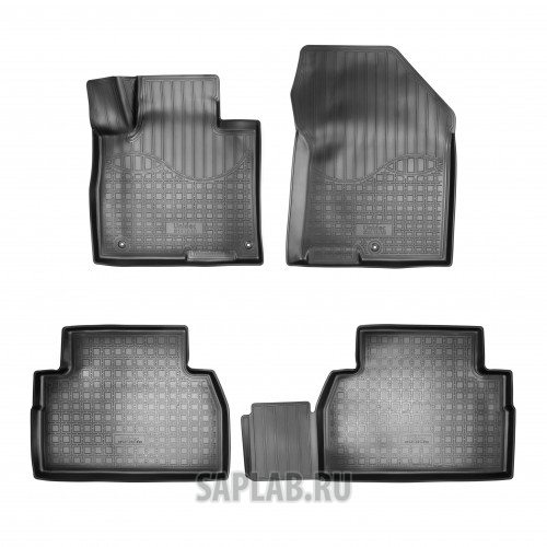 Купить NORPLAST NPA11C31530 Коврики в салон Norplast NPA11-C31-530 Hyundai Santa Fe 3D (2018) (5 мест)