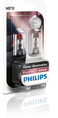 Купить PHILIPS 12040VPB2 Стандартные лампы для салона и сигнальные лампы VisionPlus WBT10/12 В/21 Вт