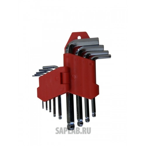 Купить SKYBEAR 311520 Набор ключей шестигранных с шариковой головкой, 9 шт. 1.5 - 10 мм, стандарт