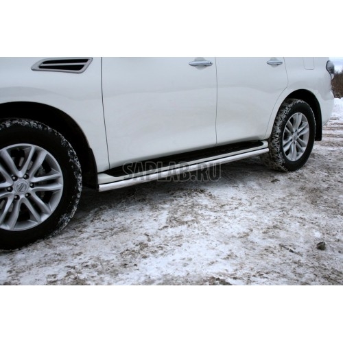 Купить SOUZ96 NPAT861212 Защита штатных порогов d 60 (компл 2шт) 