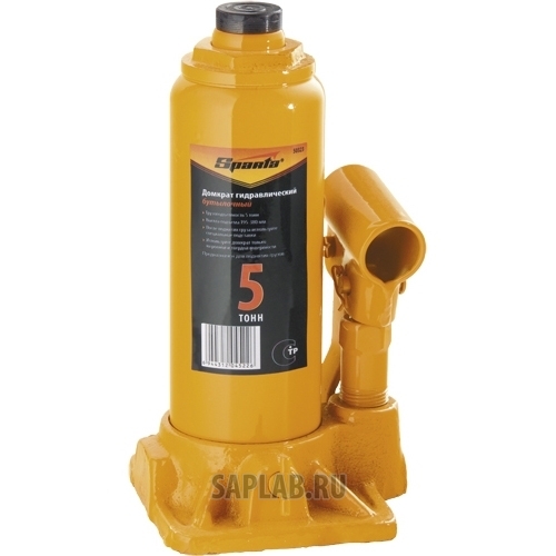 Купить SPARTA 50323 Домкрат гидравлический бутылочный, 5 т, h подъема 195-380 мм// SPARTA