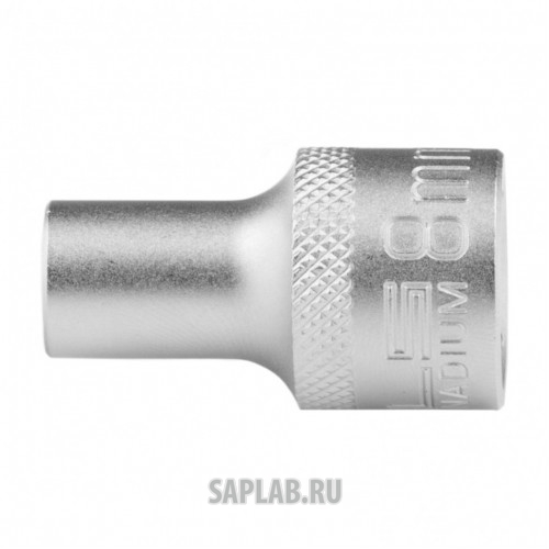 Купить STELS 13647 Головка торцевая 8 мм, двенадцатигранная, CrV, под квадрат 1/2, хромированная Stels