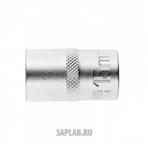 Купить STELS 13660 Головка торцевая 15 мм, двенадцатигранная, CrV, под квадрат 1/2, хромированная Stels