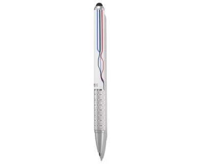 Купить запчасть BMW - 80242285871 Шариковая ручка BMW Motorsport Ballpoint Pen, White/Metallic