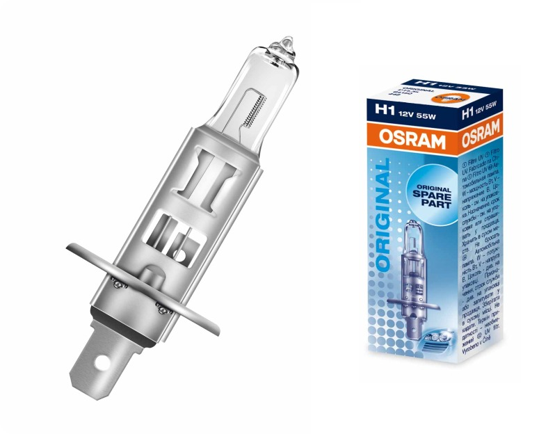 Купить запчасть OSRAM - 64150 OSRAM H1 Original 12V 55W, 1шт., 64150