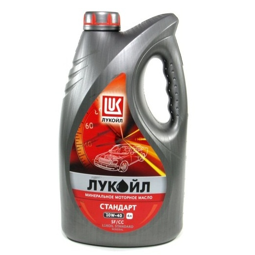 Купить запчасть LUKOIL - 19185 Моторное масло Лукойл Стандарт 10W40 (SF/CC) минеральное 4л