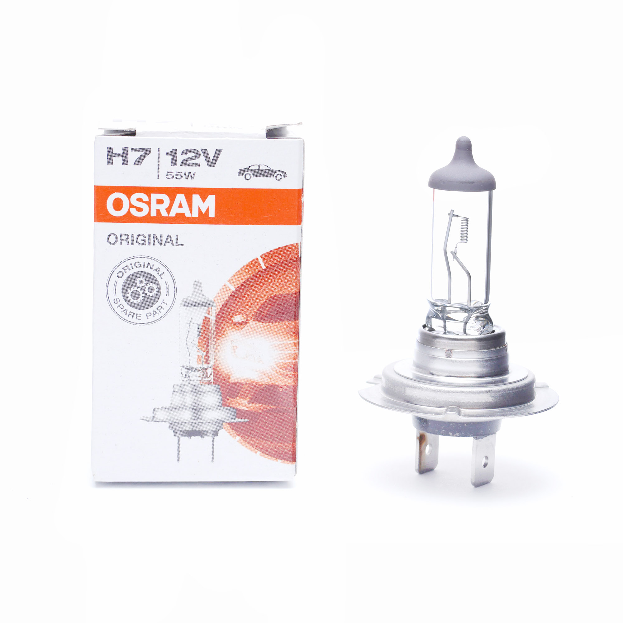 Купить запчасть OSRAM - 64210 Лампа автомобильная 64210 55W 12V PX26D 10X10X1 OSRAM