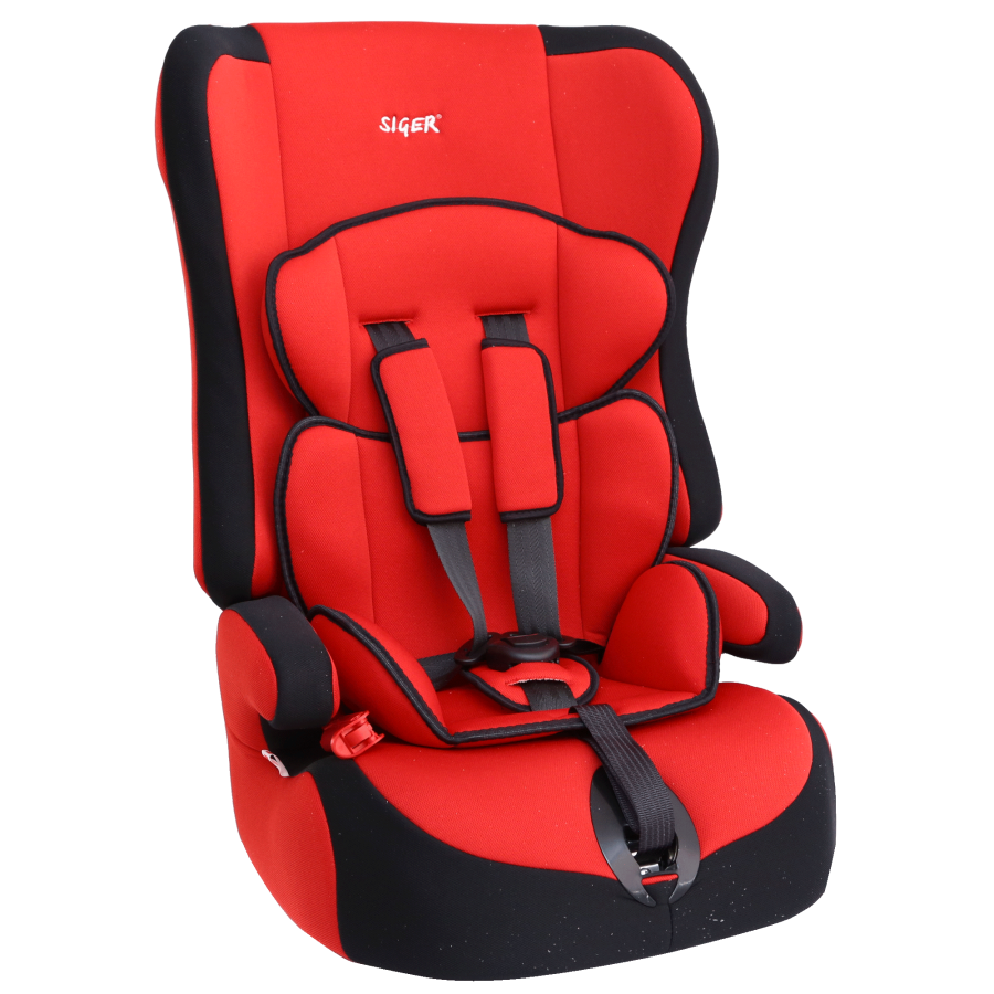 Купить запчасть SIGER - KRES0002 Детское автомобильное кресло прайм груп.1-2-3 (красное)